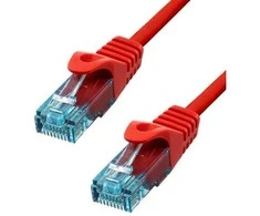 „ProXtend“ CAT6A U/UTP CU LSZH eterneto kabelis, raudonas, 15 m, 15 m, Cat6a, U/UTP (UTP), RJ-45, RJ-45, raudonas