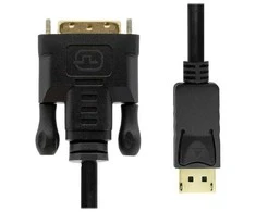 „ProXtend DisplayPort 1.2“ į DVI-D 24+1 3M, 3 m, „DisplayPort“, DVI-D, kištukas, kištukas, tiesus