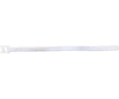 Proxtend Lipnios juostelės su kilpelėmis 30 cm x 12 mm, baltos, 50 vnt.