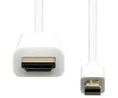„ProXtend MDP-HDMI-002W“, 2 m, „Mini DisplayPort“, HDMI, Kištukas, Kištukas, Tiesus
