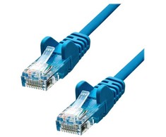 „ProXtend U/UTP CAT5e“ PVC AWG 26 CCA mėlynas 0,5 m