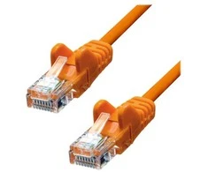 „ProXtend U/UTP CAT5e“ PVC AWG 26 CCA oranžinis 20 cm