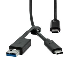 „ProXtend“ USB-C 3.2 G2 laidas su USB-A adapteriu, 1 m