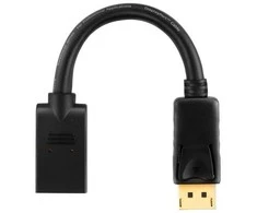 „PureLink PI175“, 0,1 m, „DisplayPort“, „DisplayPort“, Kištukas, Lizdas, Auksinis