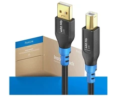„PureLink FlexInstall“ USB-A–USB-B keitiklio laidas, USB 2.0, 480 Mbps, 1,00 m – diegimo paketas, 60 vnt.