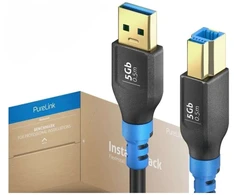 „PureLink FlexInstall“ USB-A–USB-B keitiklis, USB 3.0, 5 Gbps, 0,50 m – diegimo rinkinys, 60 vnt.