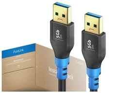 „PureLink FlexInstall“ USB-A–USB-B keitiklis, USB 3.0, 5 Gbps, 3,00 m – diegimo rinkinys, 20 vnt.
