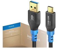 „PureLink FlexInstall“ USB-C–USB-A keitiklis, USB 3.0, 5 Gbps, 0,50 m – diegimo rinkinys, 60 vnt.