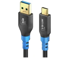 „PureLink FlexInstall“ USB-C–USB-A keitiklio laidas, USB 3.0, 5 Gbps, 2,00 m – diegimo rinkinys, 30 vnt.