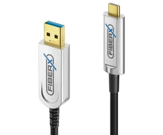 „FiberX“ serija – USB 3.1 šviesolaidinis kabelis – USB-A į USB-C – 3 m