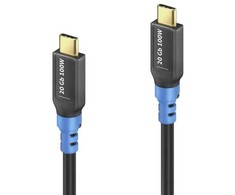 PureLink FI-U400-015-PCK, 1.5 m, USB C, USB C, USB4 Gen 2x2, 20 Gbit/s, Juodas, Mėlyna