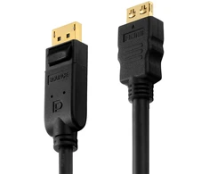„PureLink PI5100-030“, 3 m, DisplayPort, HDMI, Kištukas, Kištukas, Tiesus