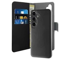 PURO PUSGS24PBOOKC3BLK, Piniginės formos dėklas, Samsung, Galaxy S24+, 17 cm (6,7 colio), Juodas