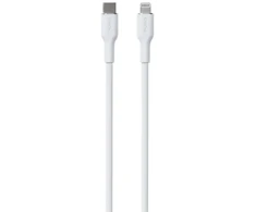 PURO PUCAPLTUSBCICONWHI, 1,5 m, USB C, Lightning, vyriškas, vyriškas, balta