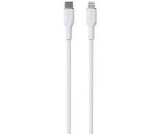 PURO PUCAPLTUSBCICONWHI, 1,5 m, USB C, Lightning, vyriškas, vyriškas, balta