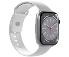 Puro „ICON” silikoninė apyrankė forApple Watch 38–40–41mm, baltos spalvos