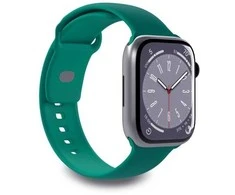 PURO ICON - Elastic strap for Apple Watch 44/45/46/49 mm (S/M &amp; M/L) (Jade)