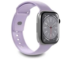 Puro "ICON" silikoninė apyrankė forApple Watch 42–44–45-49mm, levandų spalvos