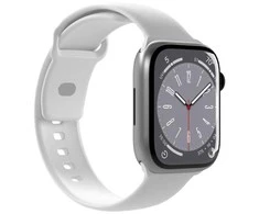 Puro „ICON” silikoninė apyrankė Apple Watch 42-44-45-49mm, baltos spalvos