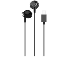 PURO PUIPHF34USBCBLK, Laidinis, Skambučiai / Muzika, 20 g, Ausinės, Juoda