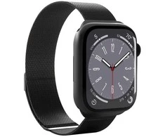 Puro 'MILANESE' apyrankė Apple Watch 38–40–41mm, juodos spalvos