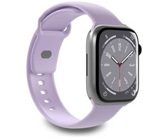 PURO PUICNAW44LVD, Apyrankė, Išmanusis laikrodis, Levandų spalvos, Apple, Apple Watch, Silikonas