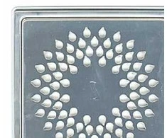 Purus Jo DROP rėmelis/grotelės – nerūdijantis plienas. Šlifuotas.