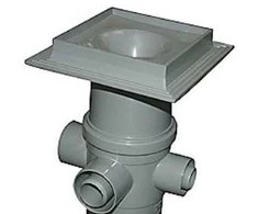 Purus Jo-Flex išleidimo dubuo 110 mm - su betoniniu snapeliu