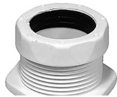 Purus Jungtis tiesi 32 mm x 1,1/4" - balta, vidinis, Rg.