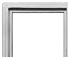 Purus Rėmelis baltai pilkas ABS 100 MM - T/153485