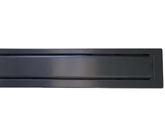 Purus Rėmas/tiesus PVD juodas PLIENAS 900 mm