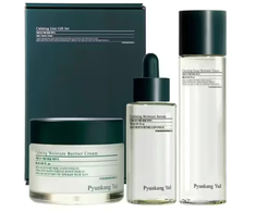 „Pyunkang Yul“ raminamosios linijos dovanų rinkinys – giliai drėkinamasis tonikas 150 ml + raminamasis serumas 30 ml + raminamasis drėkinamasis kremas 50 ml