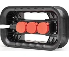 Q-Brick Priedas kabeliams su elektros lizdais, Qbrick