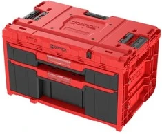Q-Brick Dviejų stalčių įrankių dėžė, PLUS 2.0 UHD Custom, QBRICK ONE