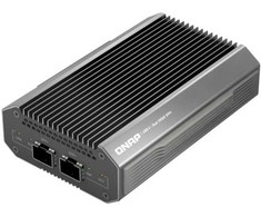 Qnap Systems QNAP QNA-UC10G2SF, Vielinis, USB C tipo, Ethernet, 10000 Mbit/s, Juoda