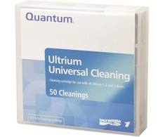 Quantum Valymo kasetė, LTO Universal, Valymo kasetė, LTO-1, LTO-2, LTO-3, LTO-4, LTO5, LTO6, LTO7, LTO8, LTO9 Taip pat suderinama su visomis ULTRIUM juostomis...