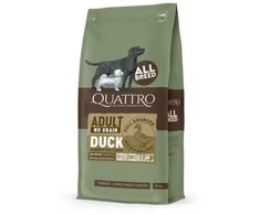 Eukanuba QUATTRO begrūdis visų veislių suaugusių šunų pašaras su antiena, 12kg