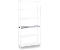 „raaco 90-31 x 5“, stelažinė lentyna, cinkuotas plienas, plienas, 100 kg, 1 lentyna, stačiakampis