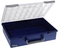 „raaco“ rūšiavimo rinkinys 80 4x8-0, mėlynas, polipropilenas (PP), 338 mm, 261 mm, 78 mm, 522 g