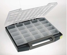 „raaco Boxxser 55 5x10-25“, Polikarbonatas, 1,8kg, Mėlyna
