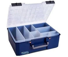 „raaco CarryLite 150 5x10-8“, mėlynas, polikarbonatas (PC), polipropilenas (PP), 413 mm, 330 mm, 147 mm, 2,33 kg
