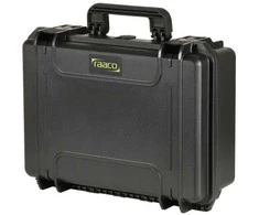 „raaco FlightCase 4“, Juoda, Polipropilenas (PP), Atsparus chemikalams, Atsparus šalčiui, Atsparus dulkėms, Atsparus vandeniui, 464 mm, 366 mm, 176 mm
