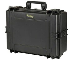 „raaco FlightCase 5“, Juodas, Polipropilenas (PP), Atsparus dulkėms, Atsparus chemikalams, Vandeniui, Atsparus šalčiui, 555 mm, 428 mm, 211 mm
