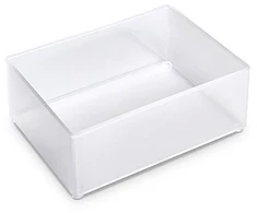 „raaco“ įdėklas 55 A7-1, polipropilenas (PP), permatomas, 79 mm, 109 mm, 47 mm, 30 g