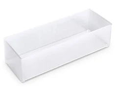 „raaco“ įdėklas 55 A8-2, polipropilenas (PP), permatomas, 55 mm, 157 mm, 47 mm, 40 g
