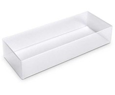 „raaco“ įdėklas 55 A7-2, polipropilenas (PP), permatomas, 79 mm, 218 mm, 47 mm, 54 g