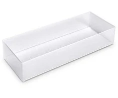 „raaco“ įdėklas 55 A7-2, polipropilenas (PP), permatomas, 79 mm, 218 mm, 47 mm, 54 g