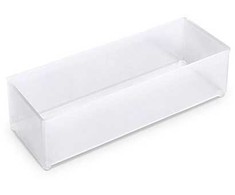 „raaco“ įdėklas 55 A8-2, polipropilenas (PP), permatomas, 55 mm, 157 mm, 47 mm, 40 g