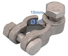 Raco Poliruotas 10 mm varžtas minus