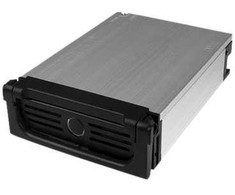 RaidSonic ICY BOX laikiklis IB-138SK-B, laikiklio skydelis, juodas, aliuminis ir plastikas, 118 mm, 170 mm, 36 mm